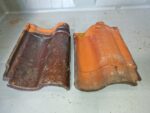 Sterreberg Groot Romaanse dakpan bruin verglaasd. 1 (ws)
