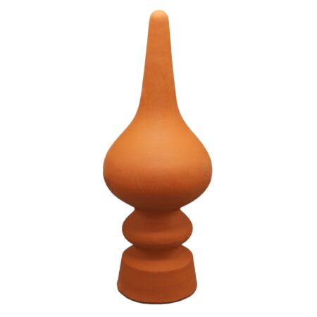 Traditec-Keramische-dakpiron-Tulp-groot-natuurrood.