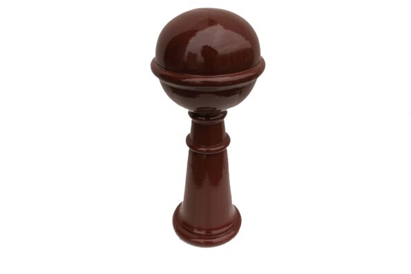 Traditec-Keramische-dakpiron-kegel-met-bol
