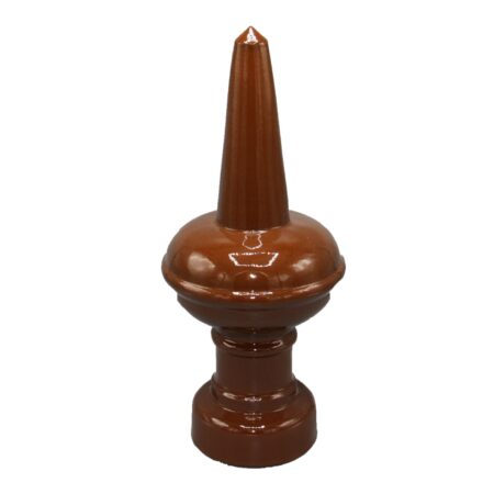 Traditec-Keramische-dakpiron-kegel-met-bol-en-spits-midden
