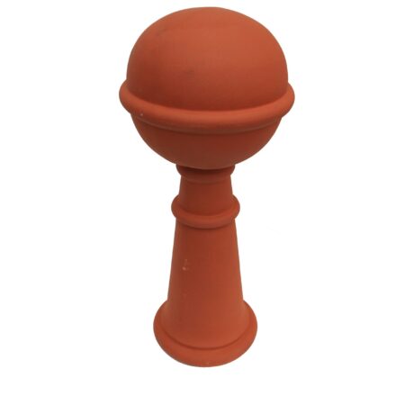 Traditec-Keramische-dakpiron-kegel-met-bol