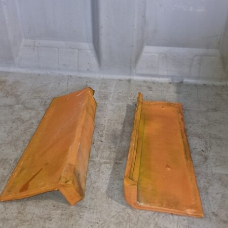 Huguenot H2 kantplaat - gevelpan links rood